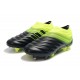 Adidas Copa 19 FG Black Green Football Boots