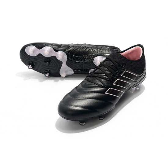 Adidas Copa 19.1 FG Black Pink White Football Boots