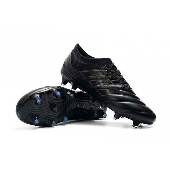 Adidas Copa 19.1 FG Deep Black Blue Football Boots