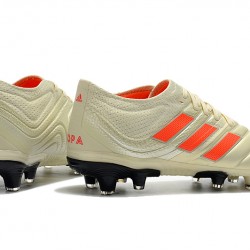 Adidas Copa 19.1 FG Orange Beige Black Football Boots