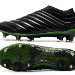 Adidas Copa 20 FG Black Green Football Boots