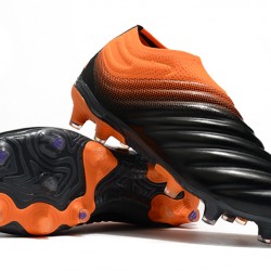 Adidas Copa 20 FG Black Orange Football Boots
