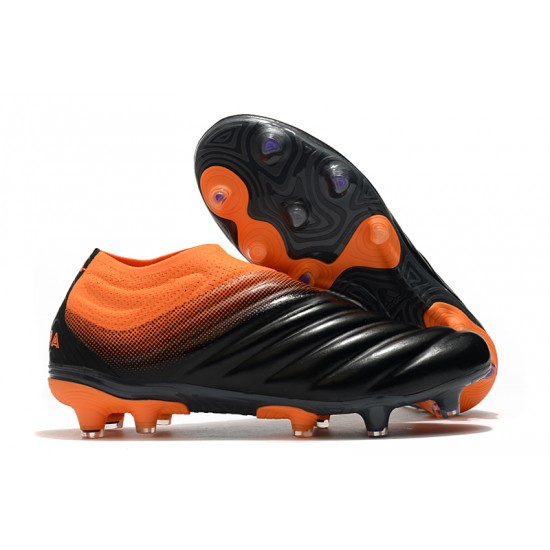 Adidas Copa 20 FG Black Orange Football Boots