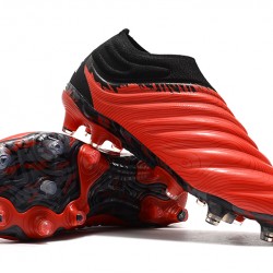 Adidas Copa 20 FG Black Red Football Boots