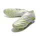 Adidas Copa 20 FG Silver Green White Football Boots