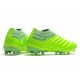 Adidas Copa 20 FG Yellow Green Football Boots