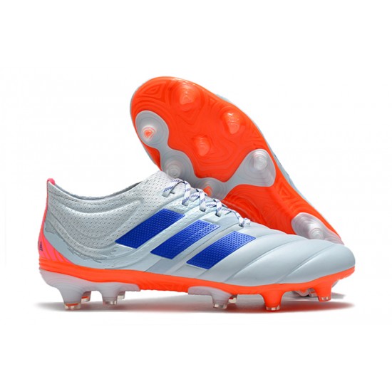 Adidas Copa 20.1 FG Low Mens Orange Grey Blue Football Boots