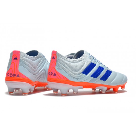 Adidas Copa 20.1 FG Low Mens Orange Grey Blue Football Boots