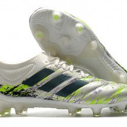 Adidas Copa 20.1 FG Silver Black Green Football Boots