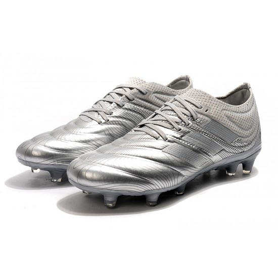 Adidas Copa 20.1 FG Silver Football Boots