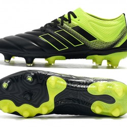 Adidas Copa 19.1 FG Black Green Football Boots