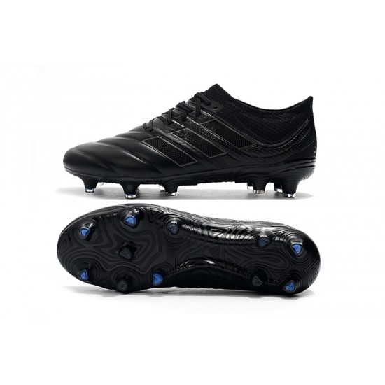 Adidas Copa 19.1 FG Deep Black Blue Football Boots