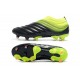 Adidas Copa 19 FG Black Green Football Boots