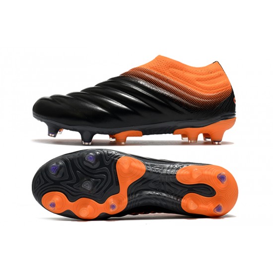 Adidas Copa 20 FG Black Orange Football Boots