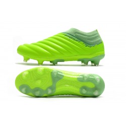 Adidas Copa 20 FG Yellow Green Football Boots