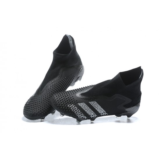 Adidas Predator Mutator 20+ AG Black Gray High Men Football Boots