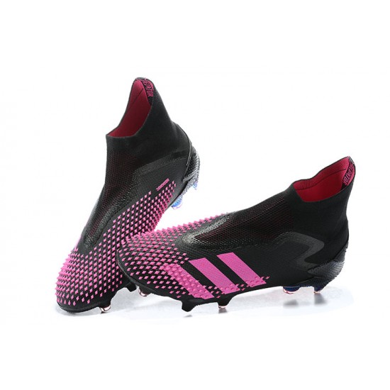 Adidas Predator Mutator 20+ AG Black Pink Gold High Men Football Boots