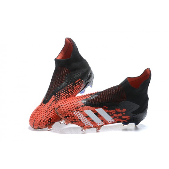 Adidas Predator Mutator 20+ AG Black Red White High Men Football Boots