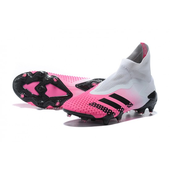 Adidas Predator Mutator 20+ AG Pink White High Men Football Boots