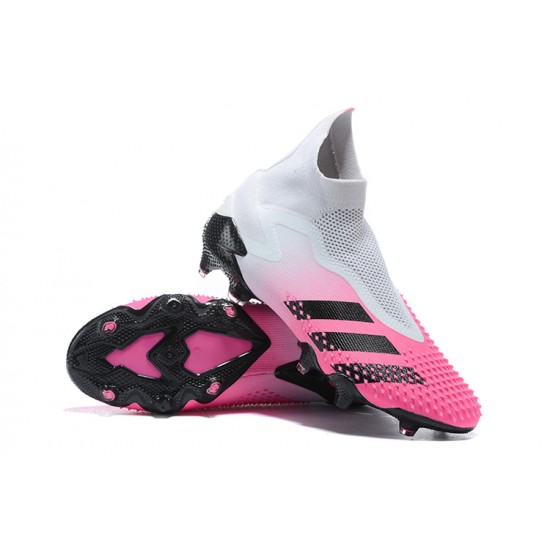 Adidas Predator Mutator 20+ AG Pink White High Men Football Boots