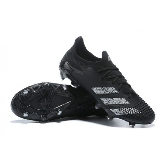 Adidas Predator Mutator 20+ FG Black Lce Low Men Football Boots