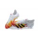 Adidas Predator Mutator 20+ FG Black Yellow Red White Low Men Football Boots