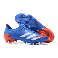 Adidas Predator Mutator 20+ FG Blue Orange Blue Low Men Football Boots