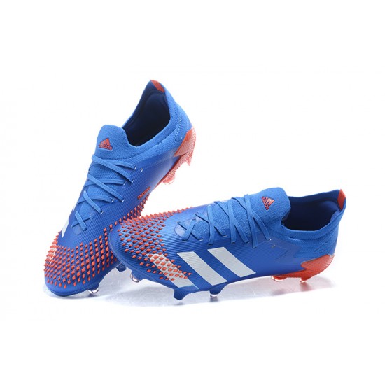 Adidas Predator Mutator 20+ FG Blue Orange Blue Low Men Football Boots