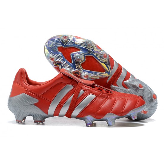 Adidas Predator Mutator 20+ FG Gray Red Low Men Football Boots