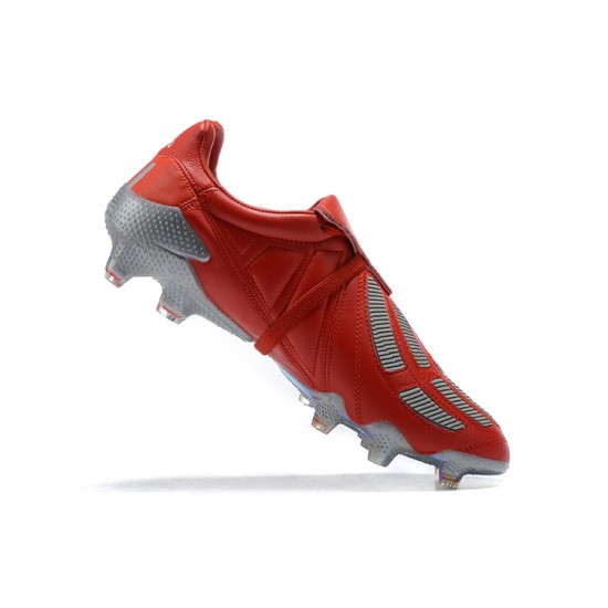 Adidas Predator Mutator 20+ FG Gray Red Low Men Football Boots
