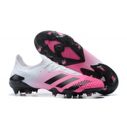 Adidas Predator Mutator 20+ FG Pink Black White Low Men Football Boots
