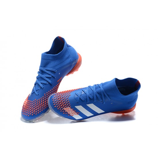 Adidas Predator Mutator 20+ TF Blue Orange High Men Football Boots