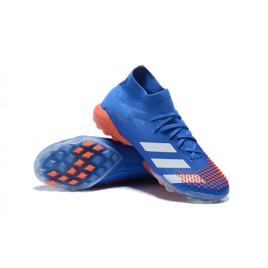 Adidas Predator Mutator 20+ TF Blue Orange High Men Football Boots