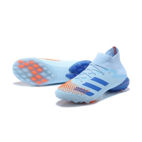 Adidas Predator Mutator 20+ TF Blue Orange Light/Blue High Men Football Boots