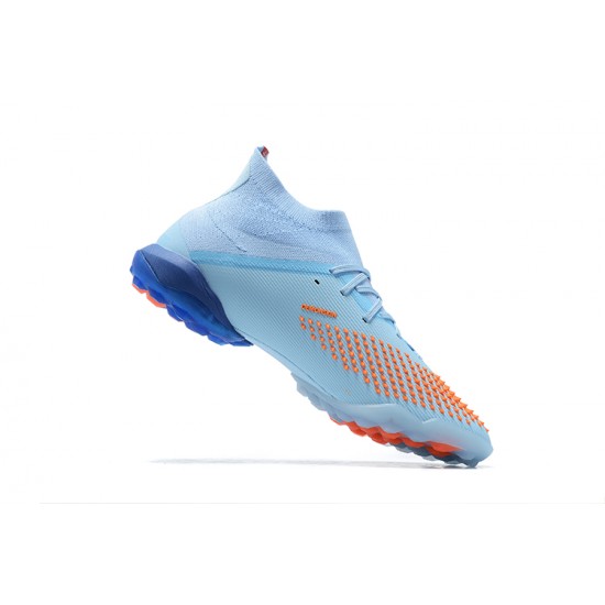 Adidas Predator Mutator 20+ TF Blue Orange Light/Blue High Men Football Boots