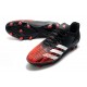 Adidas Predator 20.2 FG Low White Black Red Football Boots