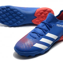 Adidas Predator 20.3 L FG Low Blue White Red Football Boots