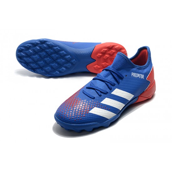 Adidas Predator 20.3 L FG Low Blue White Red Football Boots