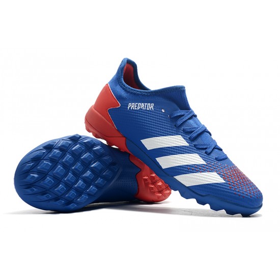 Adidas Predator 20.3 L FG Low Blue White Red Football Boots