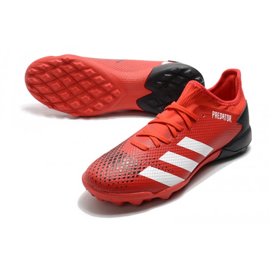 Adidas Predator 20.3 L FG Low Red White Black Football Boots