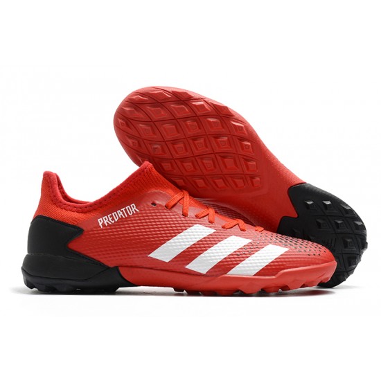 Adidas Predator 20.3 L FG Low Red White Black Football Boots