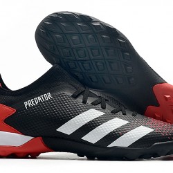 Adidas Predator 20.3 L TF Low Black White Red Football Boots
