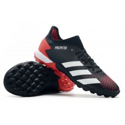 Adidas Predator 20.3 L TF Low Black White Red Football Boots