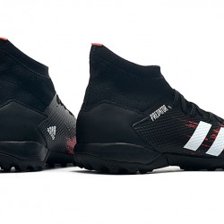Adidas Predator 20.3 TF High Black White Red Football Boots