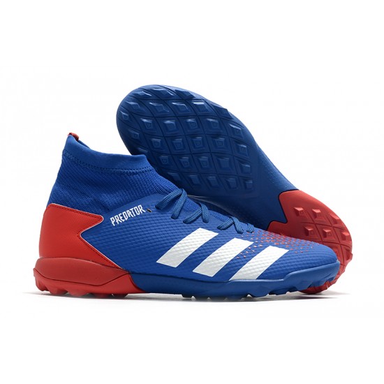 Adidas Predator 20.3 TF High Red White Blue Football Boots