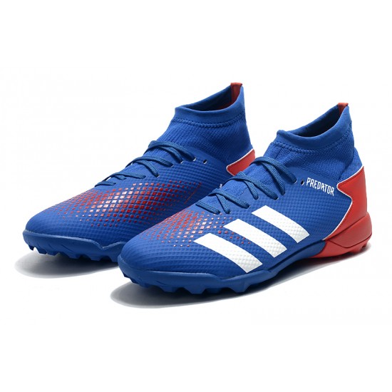 Adidas Predator 20.3 TF High Red White Blue Football Boots