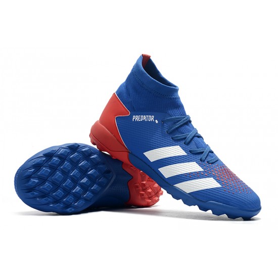 Adidas Predator 20.3 TF High Red White Blue Football Boots