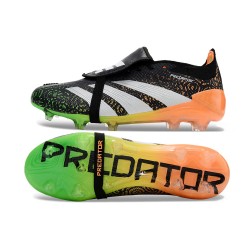 Adidas Predator Accuracy FG Boost Football Boots Black Green White Orange For Men/Women