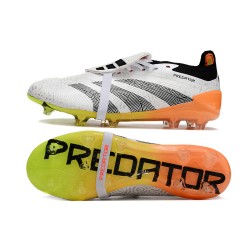 Adidas Predator Accuracy FG Boost Football Boots Black White Yellow For Men/Women