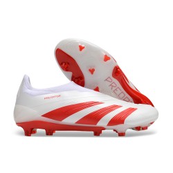 Adidas Predator Accuracy FG Boost Football Boots White Red For Men 